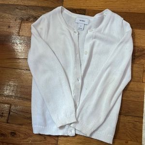White Cardigan